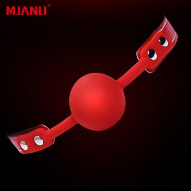 【SM】硅胶实心口球玩具束缚口塞两性调教用品（11E001P1）美加奴