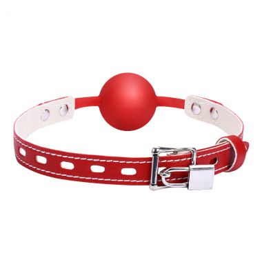 【SM】硅胶实心口球玩具束缚口塞两性调教用品（11E001P1）美加奴