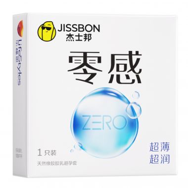 杰士邦零感超薄超润1只装