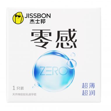 杰士邦零感超薄超润1只装