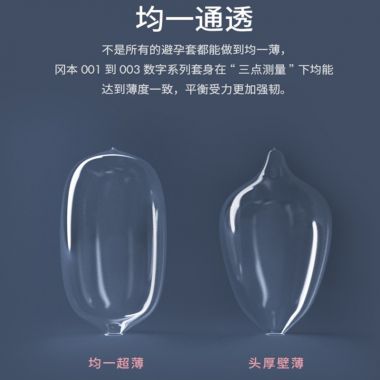 （安全套）冈本超润滑透薄三支体验装避孕套 新品