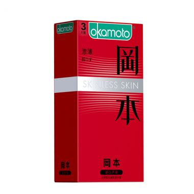 （安全套）冈本激薄体验装3只装避孕套 新品