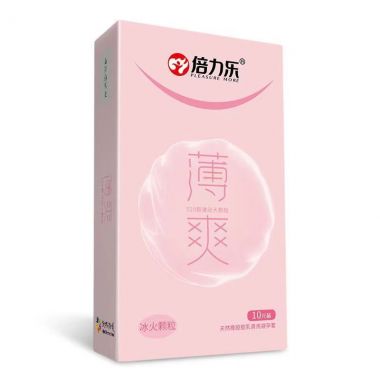 （安全套）倍力乐10只装薄透安全套-玫瑰 新品