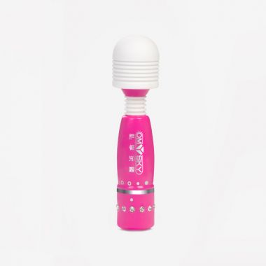 【女用器具】微笑强力震动AV棒浅紫色 omysky/私享玩趣