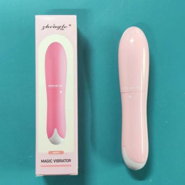 （女用器具）恋感小海豚迷你震动棒  粉