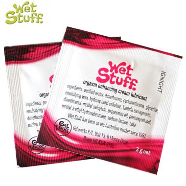 【避孕润滑】快感增强液后庭阴道润滑液 wet stuff