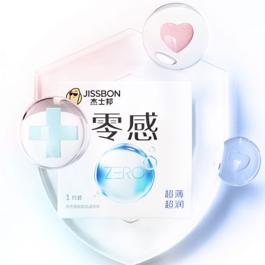 杰士邦零感超薄超润1只装