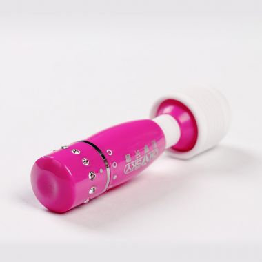 【女用器具】微笑强力震动AV棒浅紫色 omysky/私享玩趣